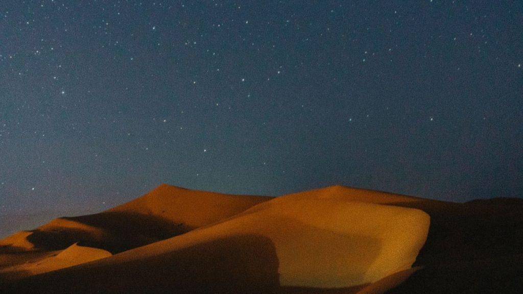 The Magic of the Desert Night